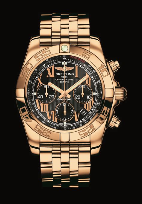 breitling uhr rosegold|breitling chronomat 44 rose gold.